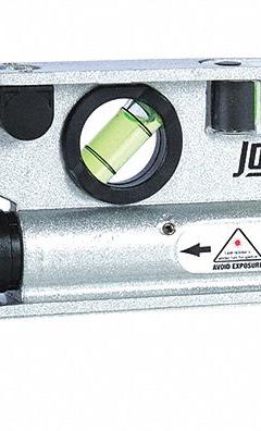 JOHNSON LEVEL Magnetic Laser Torpedo Level: 0 Lines and 1 Dots, Red Beam, 0 Planes, Included, Case (MPN 40-6164). Key specifications — attr935979: AAA; attr934757: JOHNSON LEVEL; attr936112: ±1/8 in @ 50 ft; attr936114: Manual Leveling; attr935981: Case.