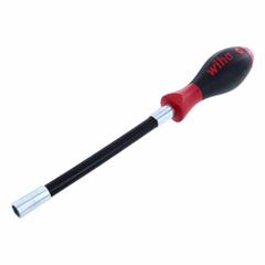 WIHA Nut Driver: Metric, Flex Shaft Nut Driver, 10 mm Hex Size, 5 7/8 in Shank Lg, 175 mm Overall Lg (MPN 37241). Key specifications — attr1214505: WIHA.