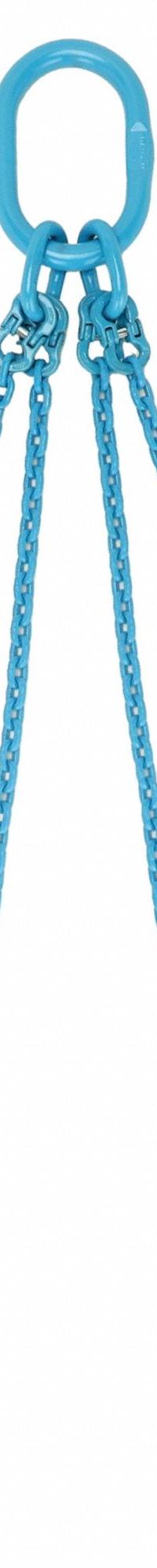 PEWAG Chain Sling: 9/32 in Chain Trade Size, 120 Chain Grade, Steel, Fixed, 5 ft Sling Lg, Blue (MPN 7G120QOS/5). Key specifications — Brand: PEWAG.