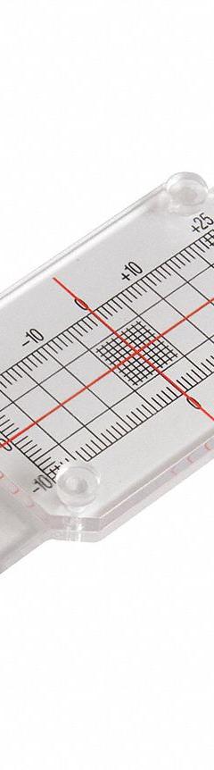 HUMBOLDT Concrete Crack Gauge: Crack Monitors, Clear, Black/Red, 0 mm Graduation Marks, Millimeters (MPN HC-2937). Key specifications — Manufacturer Part Number: HC-2937; Graduation Color: Black/Red; Includes: Record Sheet; Brand: HUMBOLDT.