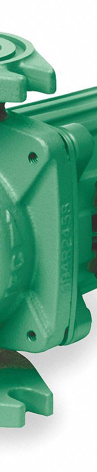 Hydronic Circulating Pump: 1/8 hp HP, 115V AC, Cast Iron, 1, 29 gpm, 10 ft Max. Head, Inline (MPN 0010-F3-1IFC). Key specifications — Nameplate Voltage: 115V AC; Connection Type: Flange; Brand: TACO; Includes Volute: Volute Included; System Type: Hydronic.