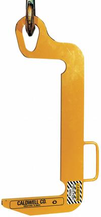 CALDWELL Coil Hook: Coil Hook, 7,000 lb Max Load Capacity, 4 in Max Coil Dia, 16 in Max Coil Wd (MPN 82NC-3.1/2-16). Key specifications — Brand: CALDWELL.