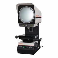 MITUTOYO Profile Projector: Vertical, Inverted-Reversed, 9.8 in x 9.8 in Table Size, 10X (MPN 302-801-10A-M2). Key specifications — attr1183445: Inverted-Reversed; attr1183446: 9.8 in x 9.8 in; attr1183447: 10X; attr1183448: 9.75 in x 14.75 in; attr1183450: 100.00 mm; attr1183451: 100.00 mm; attr1183467: MITUTOYO.