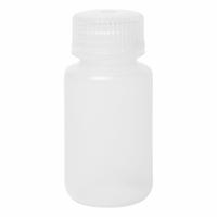 APPROVED VENDOR Reagent Bottle: Polypropylene, 60 mL, 2 fl oz, Closure Included, Colorless, Unlined (MPN 33306-BULK). Key specifications — Brand: APPROVED VENDOR; Graduated: No; Body Color: Colorless.