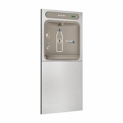ELKAY Bottle Filling Station: On-Wall, Non-Refrigerated, Stainless Steel, Gray, Stainless (MPN EZWSMDK). Key specifications — Housing Material: Stainless Steel; Housing Finish: Stainless; Brand: ELKAY; Chilling Capacity: Non-Refrigerated.