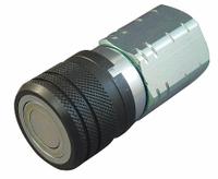 HANSEN Hydraulic Quick Connect Hose Coupling: 5/8 in Coupling Size, Steel, 68.14 lpm Max. Flow Rate (MPN 16FFS75UN). Key specifications — Body Material: Steel; Thread Size: 3/4"-16; Brand: HANSEN.