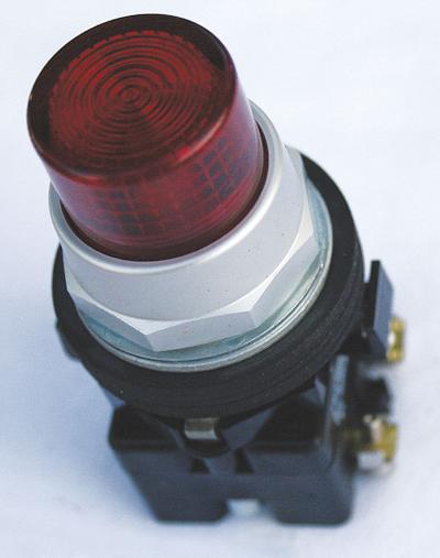 EATON Illuminated Push Button: Illuminated, Extended Profile, Metallic, 30 mm - Illuminated Extended-Length Push Buttons