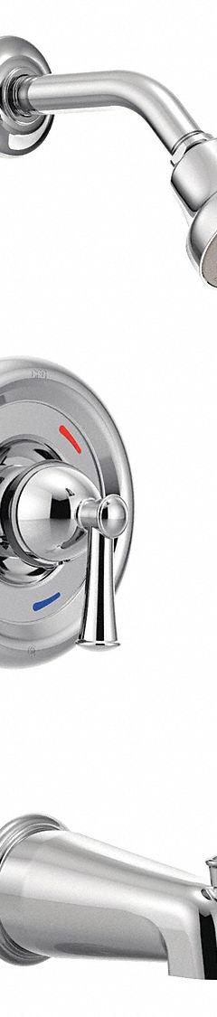 CFG Tub and Shower Trim Kit: Capstone, 1.75 gpm Fixed Showerhead Flow Rate, Chrome, Single Function (MPN T41311CGR). Key specifications — Connection Type: IPS; Series: Capstone; Showerhead Spray Patterns: Single.