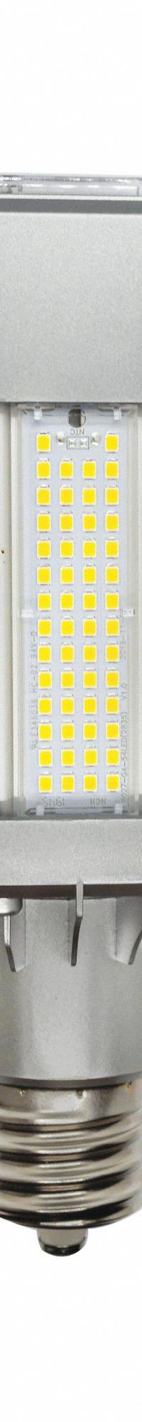 HID Replacement LED Bulb: Corncob, Mogul Screw (EX39), 80 W_100 W_110 W Watt, 3000K/4000K/5000K, LED (MPN LED-8027M345-G7-FW). Key specifications — Color Temperature: 3000K; Brand: LIGHT EFFICIENT DESIGN; Shatter-Resistant: Yes.