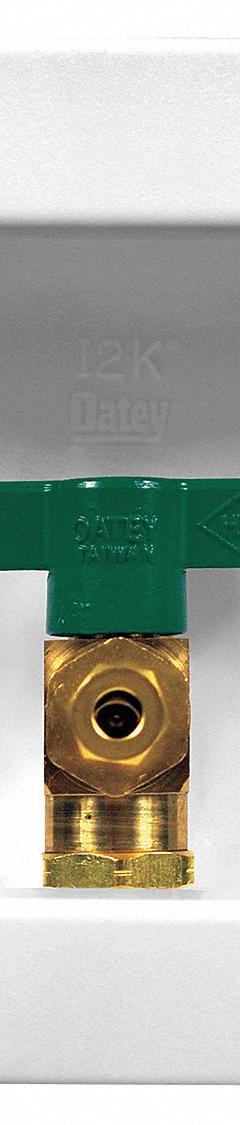 OATEY Outlet Box: PEX F1960, 1/4 in Turn, No Drain, 4.05 in Box Wd, 5.6 in Box Ht (MPN 39134). Key specifications — Valve Connection: 1/4 in Turn; Inlet Connection: PEX F1960; Drain Location: No Drain; Brand: OATEY.