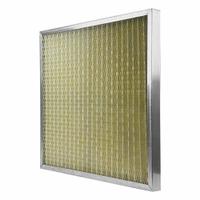 GRAINGER Pleated Air Filter: 25 in x 16 in x 2 in, MERV 8, High Temp (MPN 818G31). Key specifications — Media Material: Fiberglass; Brand: GRAINGER; Frame or Header Material: Aluminum.
