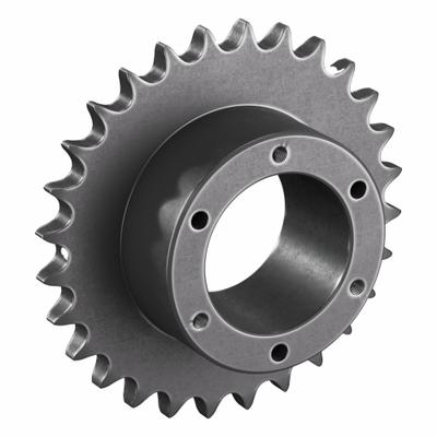 TRITAN Sprocket: For 60 Chain, 28 Teeth, 6.699 in Pitch Dia, 7.11 in Outside Dia - Size 60 Bushed-Bore Roller Chain Sprockets