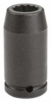 PROTO Impact Socket: 3/4 in Drive Size, Metric, 30 mm Socket Size, 12-Point, Deep, Black Oxide (MPN J07530MLT). Key specifications — attr1215501: PROTO; attr1215515: Black Oxide; attr1215518: 30 mm.