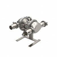 GRACO Double Diaphragm Pump: Stainless Steel, 3 in, Tri-Clamp, 130 gpm, 277 ft Max. Head, SS Valve (MPN SP3F.0096). Key specifications — Brand: GRACO; Check Valve Material: SS; Seat Material: SS; Diaphragm Material: PTFE w/ EPDM Backing.