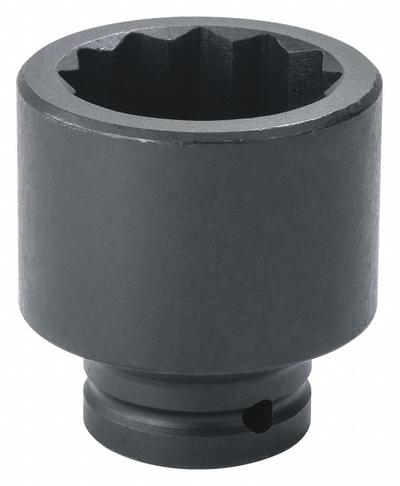 PROTO Impact Socket: 3/4 in Drive Size, Metric, 36 mm Socket Size, 12-Point, Std - 3/4" Drive Impact Sockets