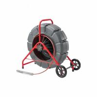 RIDGID Camera Reel: SeeSnake®, Locator Included, 200 ft Lg., 12 in Max. Pipe Dia., Self-Leveling (MPN 78733). Key specifications — attr554899: Included; attr533196: Bluetooth; attr533197: SeeSnake®; attr553412: Included; attr529323: CS6x VERSA; attr529308: 78733.