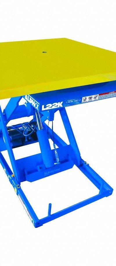 BISHAMON Lift Table: Electric - Rotating-Top Electric Lift Tables