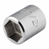 PROTO Socket: SAE, 3/8 in Drive Size, 1/2 in Socket Size, 6-Point, Std, Chrome, Not Tether Capable (MPN J5216H). Key specifications — attr1204417: PROTO; attr1204392: Chrome.
