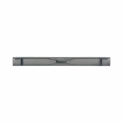 PANDUIT Blanking Panel: 1 Rack Units, 19 in Overall Wd, 2 in Overall Ht, 1 3/4 in Overall Dp - Blank Filler Panels