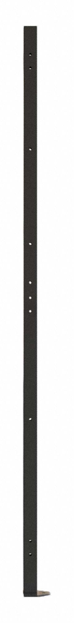 FOLDING GUARD Universal Post: 5 1/2 ft H, Black, Powder-Coated (MPN PS063Y16A1). Key specifications — Finish: Powder-Coated; Material: Steel; Includes Mounting Hardware: Yes; Brand: FOLDING GUARD.