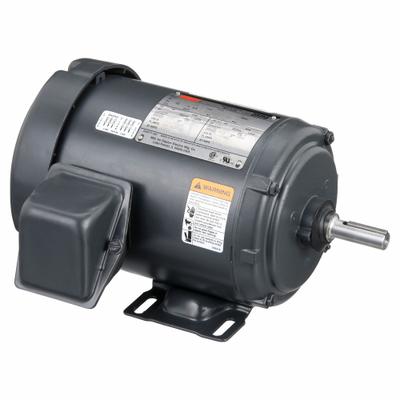 Dayton General Purpose Motor: Rigid Base Mount, Totally Enclosed Fan Cooled, 1/2 hp - Rigid Base 3-Phase General Purpose AC Motors
