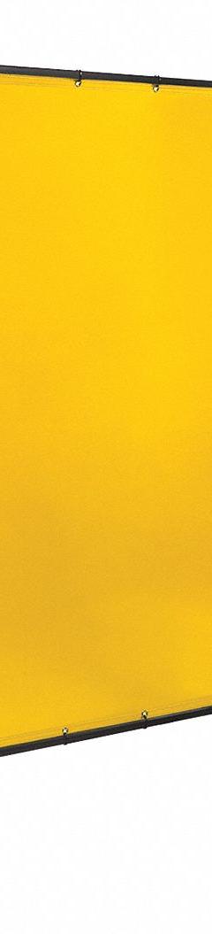 STEINER Welding Screen: Vinyl, 6 ft Ht, 10 ft Wd, Yellow, 1 in Frame, Yellow (MPN 534-6X10). Key specifications — Brand: STEINER; Screen Material Type: Vinyl.