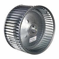 Blower Wheel: Forward-Curved, 11 15/16 in Dia, 6 1/16 in W, CW Hub End, Aluminum/Steel Wheel, Convex (MPN PD703025). Key specifications — Manufacturer Part Number: PD703025; Wheel Material: Aluminum/Steel; Brand: PROSTOCK; Compatible with Manufacturer Model Number: W801T0503A14UHNNAS; Compatible with Grainger Part Number: 821DG6; Compatible with Brand: Weatherking; Product Type: Blower Wheel; Rotation: CW Hub End.