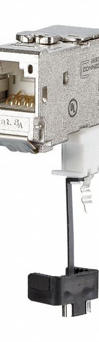 METZ CONNECT Module: Cat6A, Data/HDBaseT/Power, 8 Poles, Straight, Cable, Female Straight, Female (MPN 130B12-E). Key specifications — Housing Material: Zinc Die-Cast; Mounting Type: Cable; Connector Color: Metallike; Performance Category: Cat6A; Application: Data; Connection Type: Insulation Displacement; Connector Gender: Female; Connector Orientation: Straight.