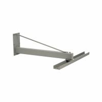 TPI INDUSTRIAL Mounting Bracket: Surface, 5-1/2 in x 32-1/2 in, Fits 30 kw/35 kW kW, Gray (MPN HLWM-24). Key specifications — Color: Gray; Mounting Type: Surface; Product Type: Mounting Bracket; For Use With: HLA 12-240360-5.0-24; Includes: Mounting Hardware; Brand: TPI INDUSTRIAL; Fits kW: 35 kW; Outside Dimensions - H x W: 5-1/2 in x 32-1/2 in.
