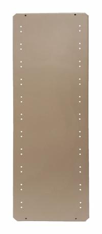 EQUIPTO Shelf: 36 in Overall Wd, 18 in Overall Dp, Solid Shelf, 18 ga, Gray, 700 lb Shelf Capacity (MPN 6231-PY). Key specifications — attr37155: Gray; attr37156: Powder Coated; attr37160: Steel; attr33654: EQUIPTO.