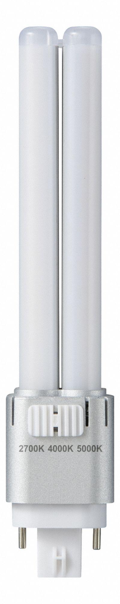 LIGHT EFFICIENT DESIGN LED PL Lamp: Type A/B - LED Hybrid (UL Type A/B) Plug-In Lamps