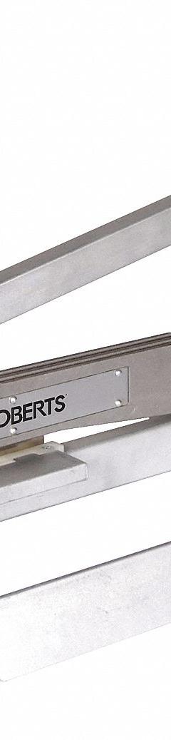 ROBERTS Flooring Cutter: 9 in Cutting Lg - Straight, 1/2 in Compatible Thick - Max, Steel, Steel (MPN 10-60). Key specifications — attr1004963: ROBERTS; attr1004964: Multi-Floor Cutter; attr1008713: 7/8 in Titanium-Coated Tungsten Carbide Ball Bearing Cutting Wheel; attr1022621: Plastic; attr1022623: Steel.
