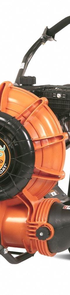 BILLY GOAT Gas-Powered Walk-Behind Blower: 200 mph Max Air Speed, Push Drive, 4-Cycle Engine (MPN F1002V). Key specifications — Brand: BILLY GOAT; Engine Brand: Vanguard; Engine Cycle: 4-Cycle.