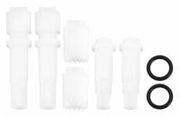 MOEN Stem Extension: For Moen Series, Use with Hot/Cold Water, Ceramic, Stem Extension, 2 PK (MPN 90274). Key specifications — Compatible Series: Moen; For Water Temperature: Hot/Cold; Compatible Brand: Moen; Product Type: Stem; Includes: Stem Extension; Material: Ceramic.