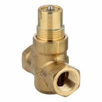 Hydronic Globe Valve: 2-Way, 0.63 CV Flow, 1/2 in Female NPT, Brass Body, Stainless Steel Stem, NC (MPN 599-02002). Key specifications — Manufacturer Part Number: 599-02002; Brand: SIEMENS; Seat Material: Stainless Steel.