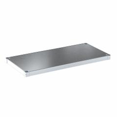 NEW AGE INDUSTRIAL Shelf: 42 in x 20 in, Solid Shelf, 400 lb Shelf Capacity, 18 ga, Unfinished (MPN 2042S). Key specifications — Color: Silver; Brand: NEW AGE INDUSTRIAL.