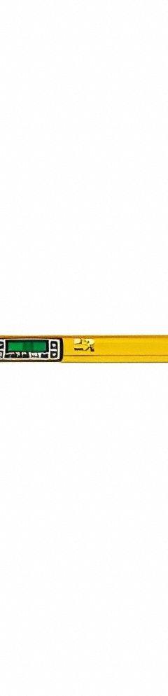 STABILA Digital Level: 1°– 90°, Includes Batteries, 0 Rare Earth, ±0.10°, 72 in Overall Lg, Case (MPN 39572). Key specifications — attr934737: STABILA; attr939806: ±0.10°; attr939808: AA; attr981185: Yes.