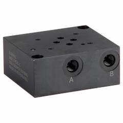 ENERPAC Valve Manifold: 5,000 psi Max Pressure, D03 NFPA Size, Ductile Iron, 1.5 in Overall Ht (MPN MB1). Key specifications — Body Material: Ductile Iron; Brand: ENERPAC; NFPA Size: D03; Port Connection Type: NPT.