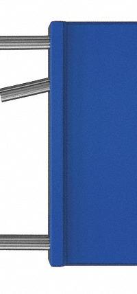 UNIVERSEAL Padlock Seals: Blue, Plastic, 100 lb Breaking Strength, 1 3/16 in Hasp Lg, 50 PK (MPN UPAD-S BLUE50). Key specifications — Brand: UNIVERSEAL; Marking Color: Black; Marking Included: Numbers; Marking Message: Sealed; Marking Numbering: Sequential; Lock Material: Plastic.