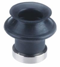 SMC Vacuum Pad: Bellows, w/o Adapter, 13 mm Pad Dia, Fluoro Rubber, Black with Green Mark, 60A (MPN ZP13BF). Key specifications — attr1019101: ZP13BF; attr1019103: SMC; attr1019107: 60A.