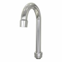 SANI-LAV Spout: Spout, Gooseneck, Swivel Spout, Cast Brass, Chrome, 2 gpm Flow Rate, Aerated, NPT (MPN 275SP.5). Key specifications — Includes: Aerator; Product Type: Spout; Spout Style: Swivel; Body Material: Cast Brass; Brand: SANI-LAV.