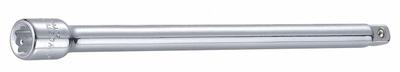 WESTWARD Socket Extension: 1/4 in Input Drive Size, 1/4 in Output Drive Size, 6 in Overall Lg - 1/4" Drive Hand Socket Extensions