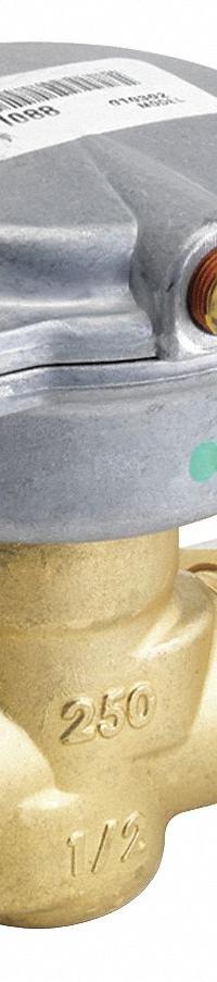 Zone Valve: 2.5 Cv Flow Rate, 2-Way, 1/2 in Female Union NPT/1/2 in Male Union NPT, Spring Return (MPN 257-02039). Key specifications — Manufacturer Part Number: 257-02039; Brand: SIEMENS.