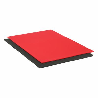 PROTO Foam Insert: Black/Red, 39 in Overall Wd, 26 1/4 in Overall Lg, 0 Compartments - Tool Storage Foam Inserts