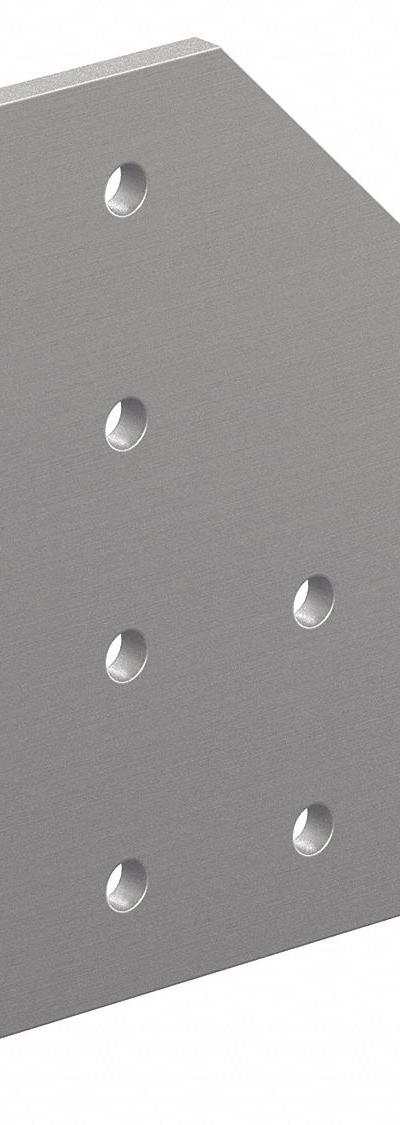 80/20 Joining Plate: 90° Angled Flat Plate - Plate Connectors