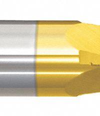 APPROVED VENDOR Square End Mill: Carbide, TiN Coated, 4 Flute, 1/2" Mill Dia, 1-1/2" LOC, 4" OAL (MPN 215-001058)