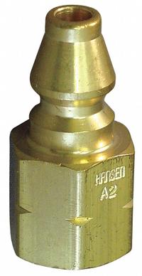 HANSEN Quick Coupler Plug: UNF, 9/16" (MPN A5L). Key specifications — attr1249942: A5L; attr1249951: Female; attr1249952: 9/16 in; attr1249954: UNF; attr1249956: Sleeve; attr1249944: HANSEN; attr1249945: Red.