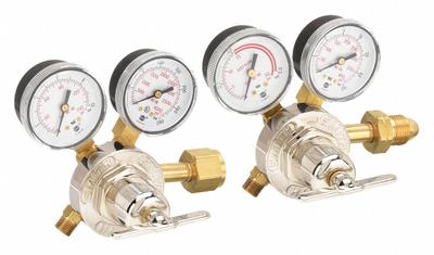 SMITH EQUIPMENT Gas Regulator: Single Stage, CGA 510/CGA 540 Inlet - Regulator Sets