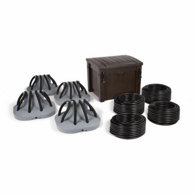 ATLANTIC Deep Pond Aeration System, Four Diffusers: Tube, Max Air Flow 165 lpm - Diffuser Systems