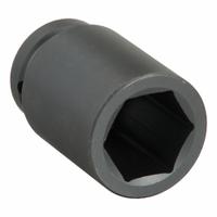 WRIGHT TOOL Impact Socket: 1 in Drive Size, Metric, 46 mm Socket Size, 6-Point, Deep, Black Oxide (MPN 89-46MM). Key specifications — attr1215501: WRIGHT TOOL; attr1215515: Black Oxide; attr1215518: 46 mm.